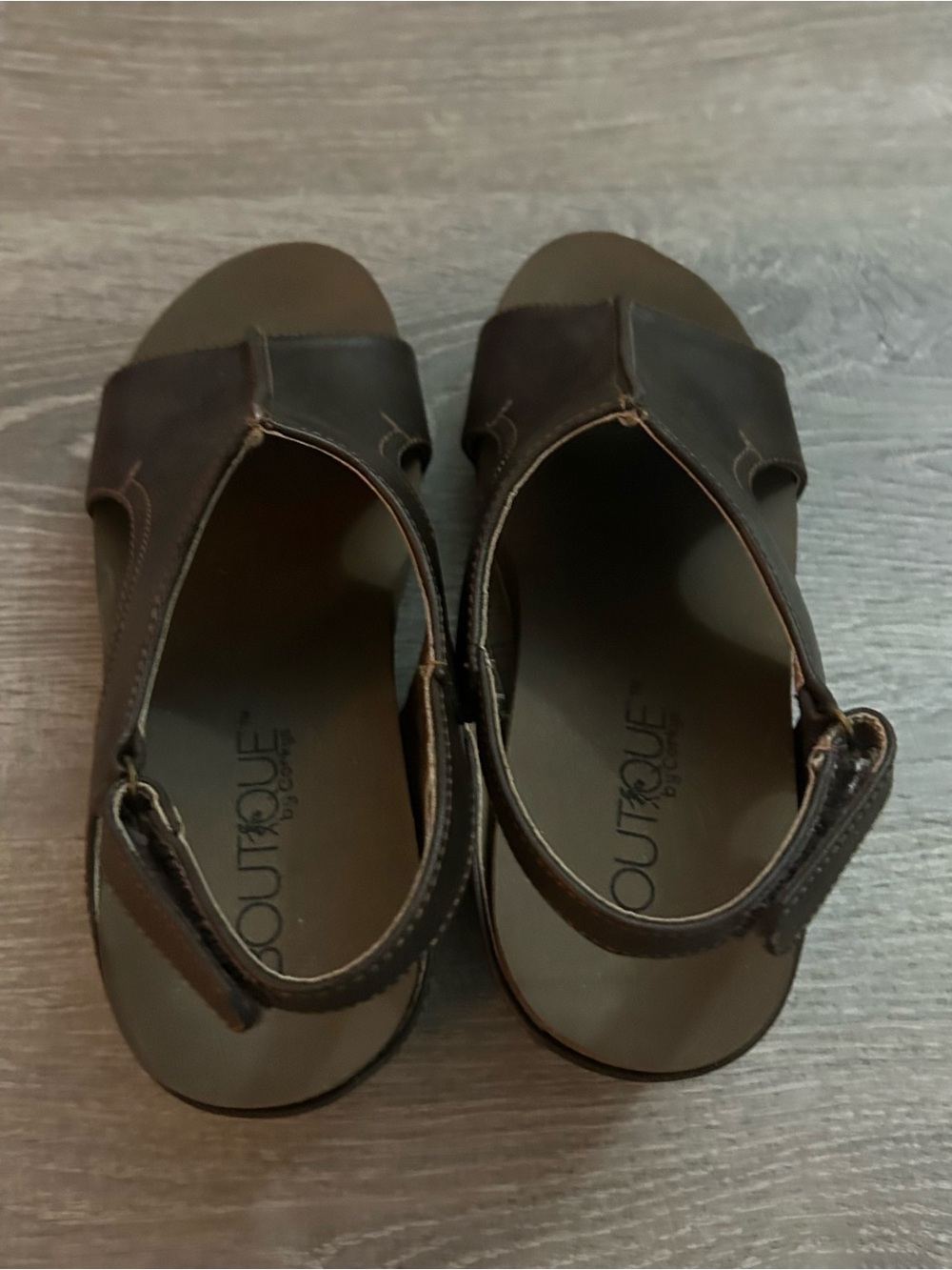 Corkys Carley Wedge Brown Sandal Size 7 - Picture 5 of 10